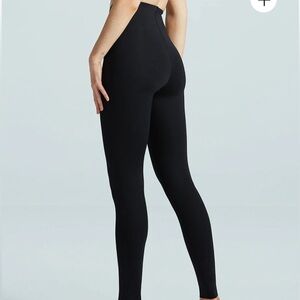 Commando black neoprene leggings